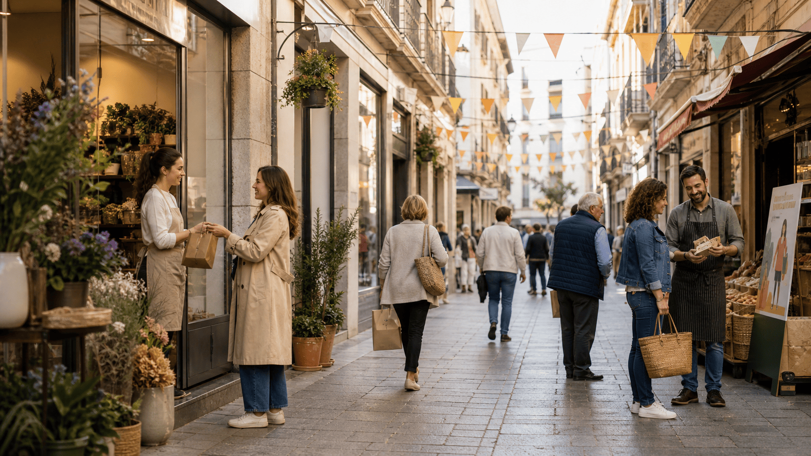 comercios asociados y campañas